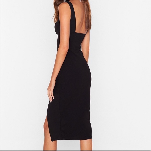 Nasty Gal Bodycon Midi Dress - Picture 4 of 10